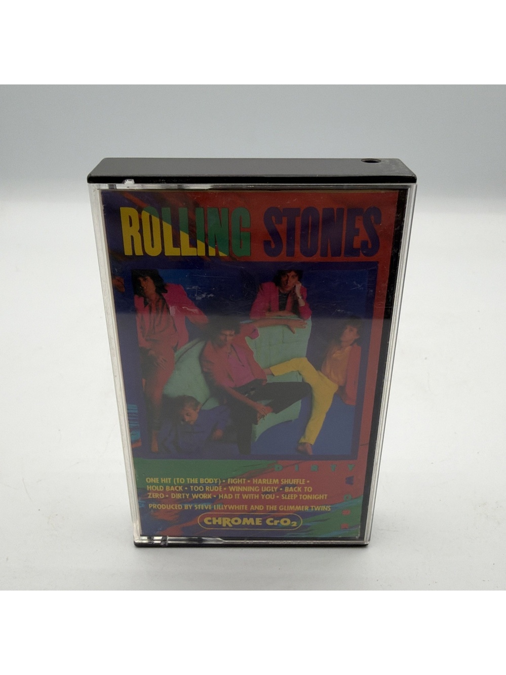 Rolling Stones - Dirty Work Cassette 1986 CBS